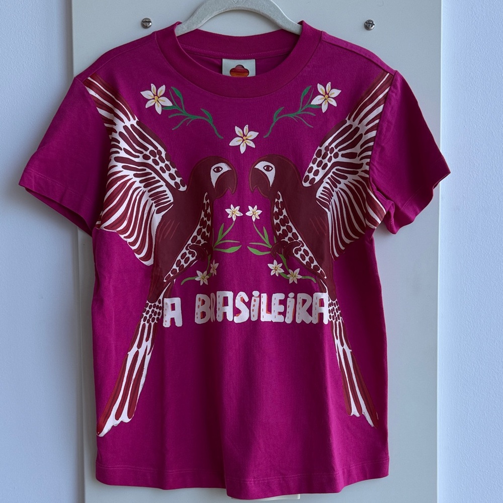 FARM Rio Magenta Parrot Tee